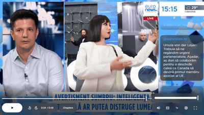 Riscurile AI: o discuție la Euronews